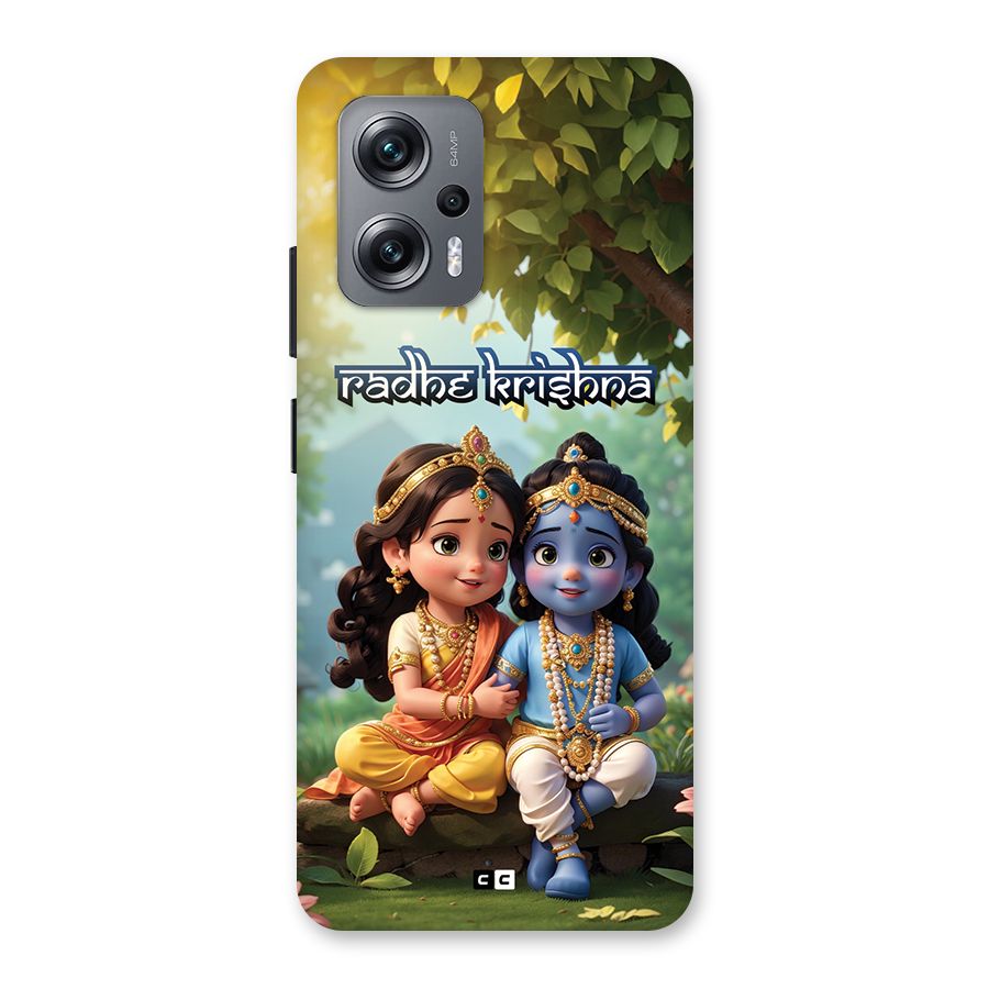 Hare Radhe Krishna Back Case for Redmi K50i