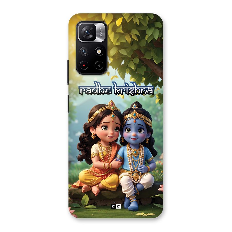 Hare Radhe Krishna Back Case for Redmi Note 11T 5G