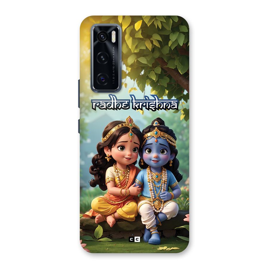 Hare Radhe Krishna Back Case for Vivo V20 SE