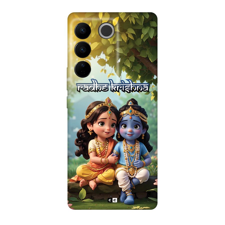 Hare Radhe Krishna Back Case for Vivo V27