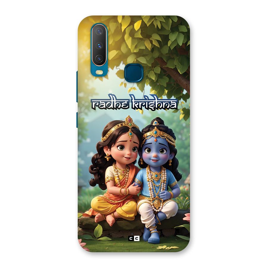 Hare Radhe Krishna Back Case for Vivo Y11