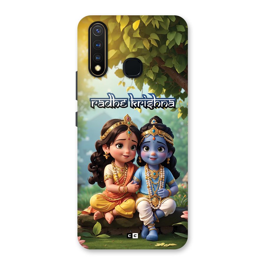 Hare Radhe Krishna Back Case for Vivo Y19