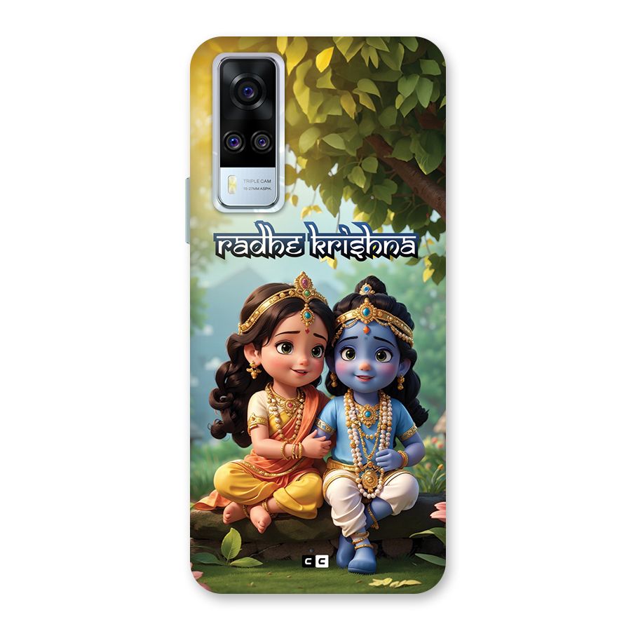 Hare Radhe Krishna Back Case for Vivo Y31