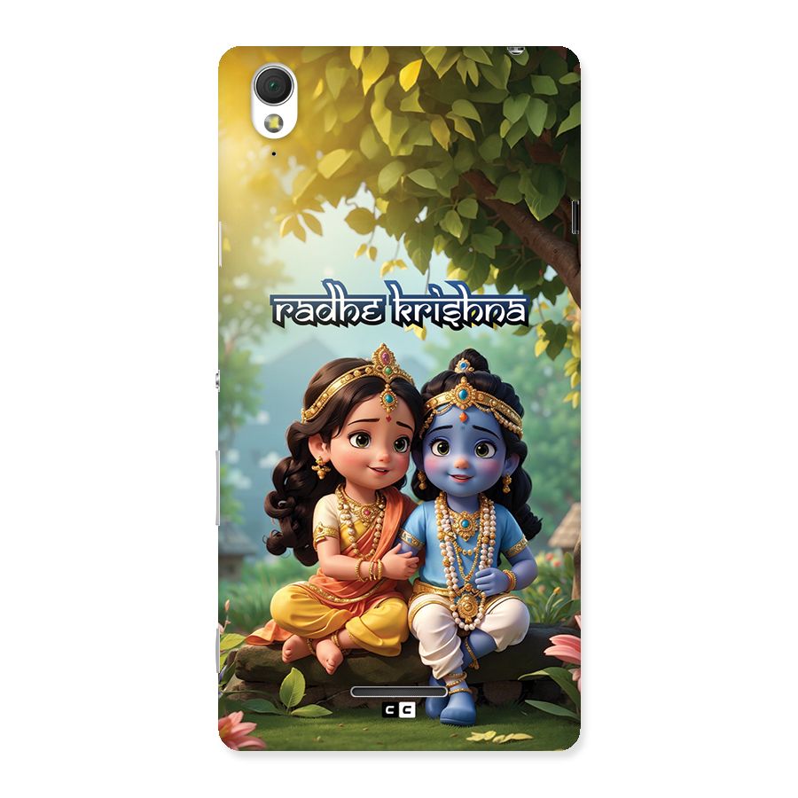 Hare Radhe Krishna Back Case for Xperia T3