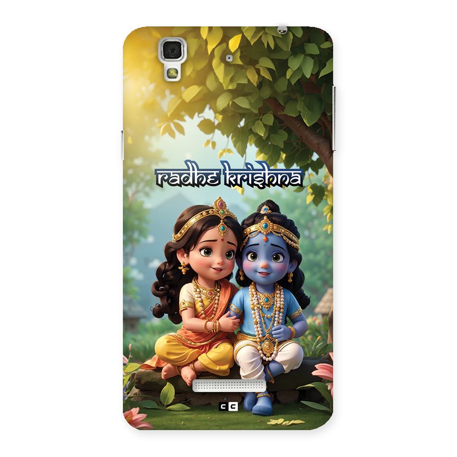 Hare Radhe Krishna Back Case for Yureka