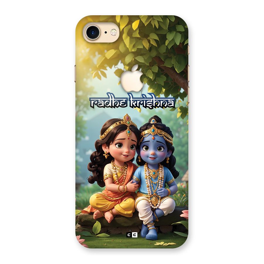 Hare Radhe Krishna Back Case for iPhone 7 Apple Cut