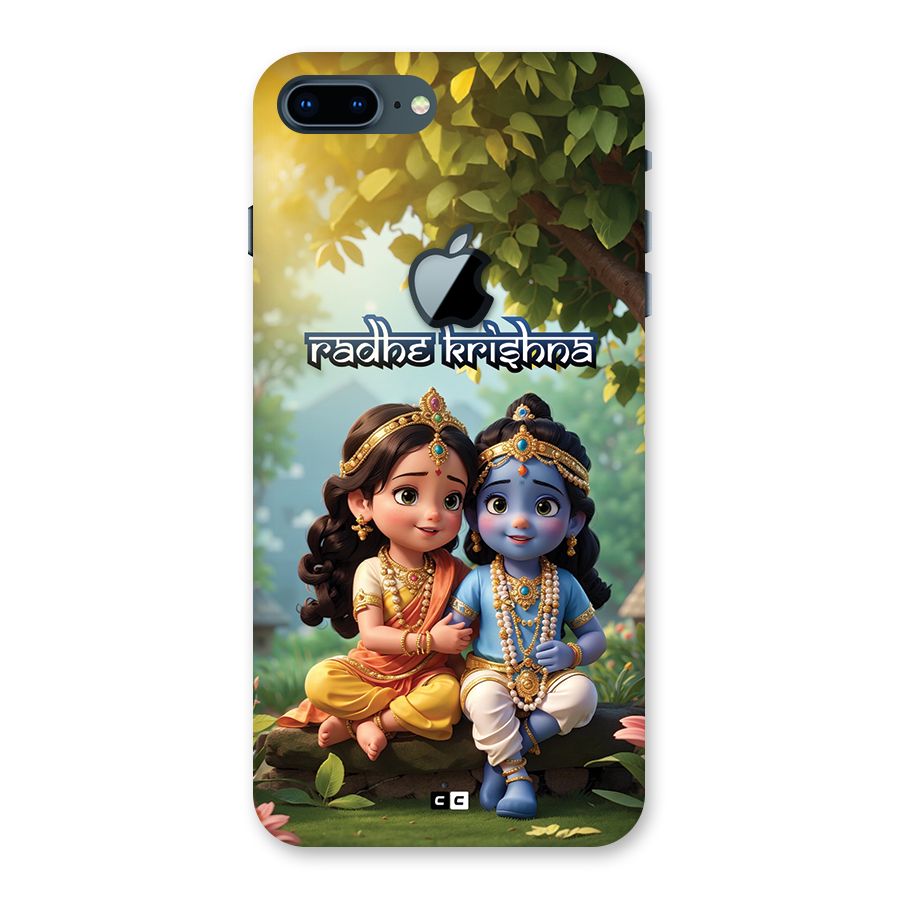 Hare Radhe Krishna Back Case for iPhone 7 Plus Apple Cut
