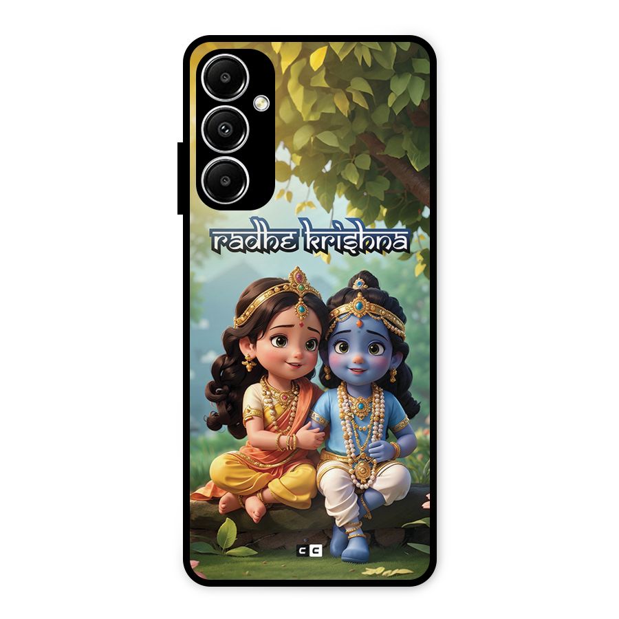 Hare Radhe Krishna Metal Back Case for Galaxy A05s