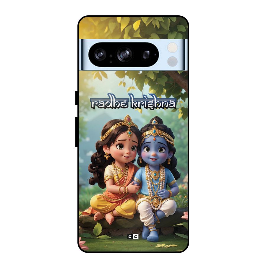 Hare Radhe Krishna Metal Back Case for Google Pixel 8 Pro
