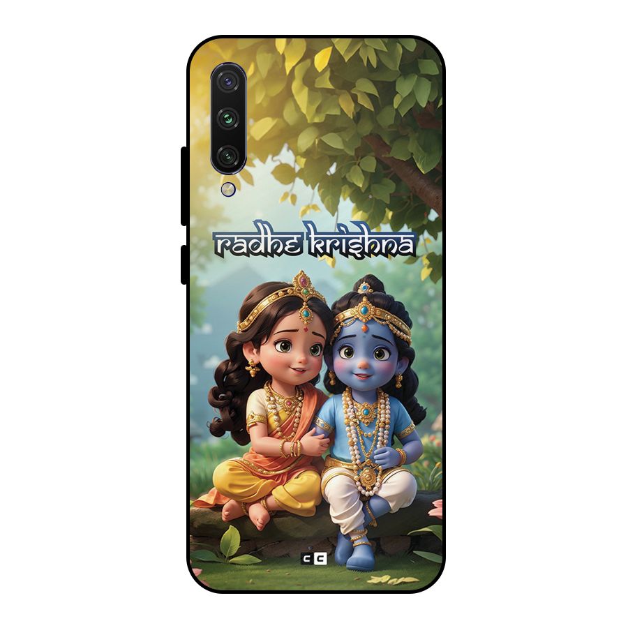 Hare Radhe Krishna Metal Back Case for Mi A3