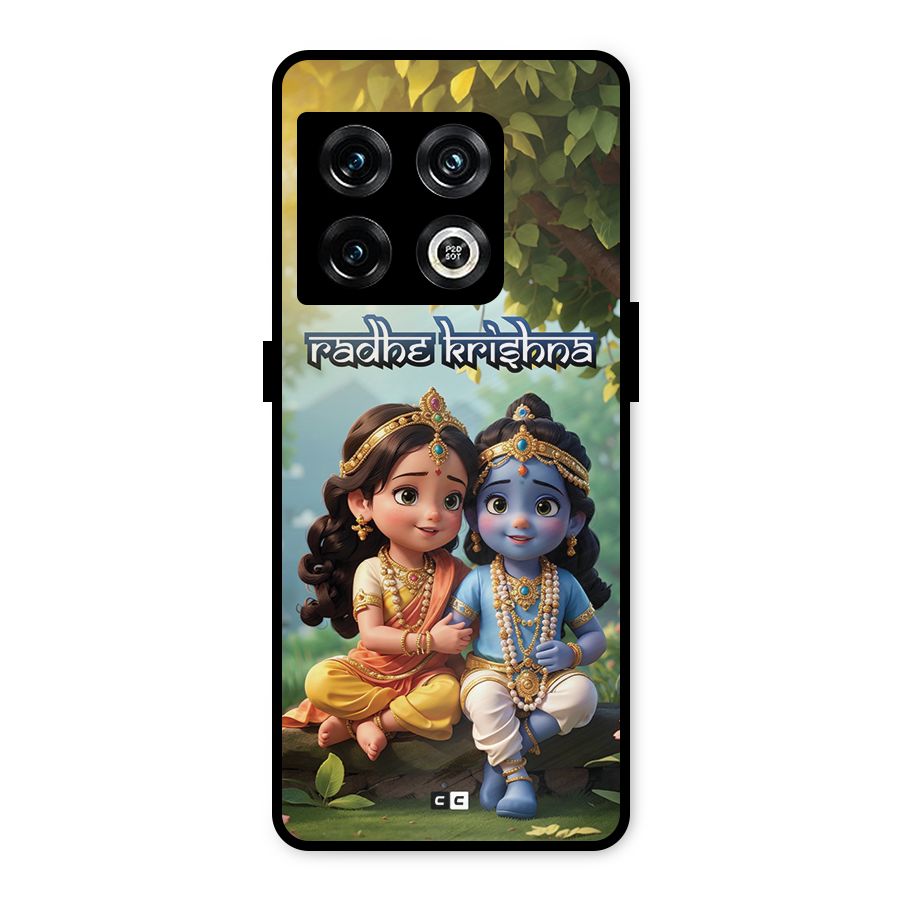 Hare Radhe Krishna Metal Back Case for OnePlus 10 Pro 5G