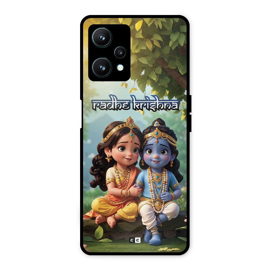 Hare Radhe Krishna Metal Back Case for Realme 9 Pro 5G