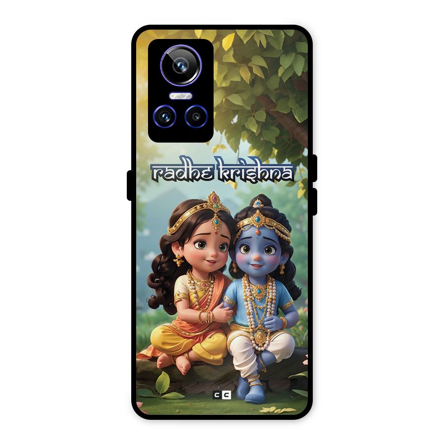 Hare Radhe Krishna Metal Back Case for Realme GT Neo 3