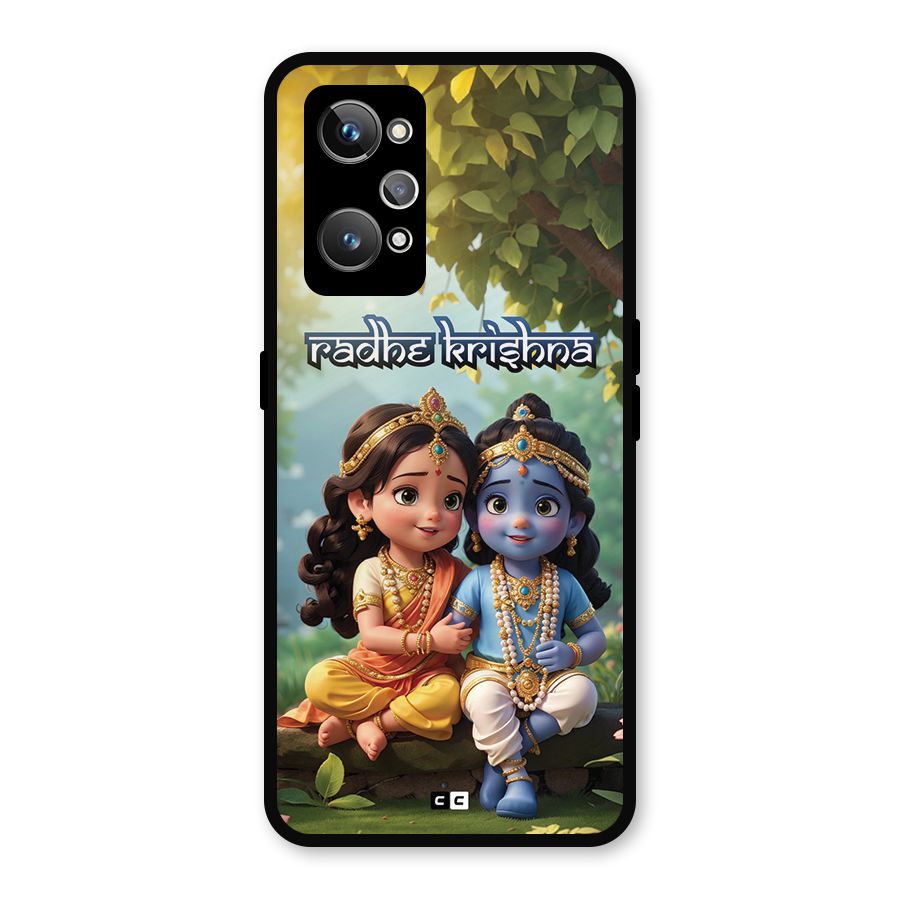 Hare Radhe Krishna Metal Back Case for Realme GT Neo 3T