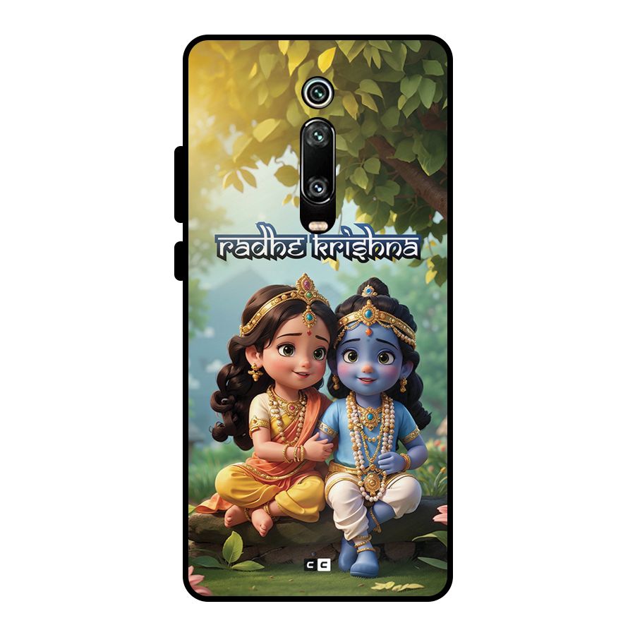 Hare Radhe Krishna Metal Back Case for Redmi K20