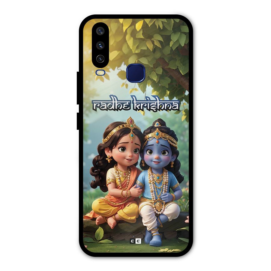 Hare Radhe Krishna Metal Back Case for Vivo U10