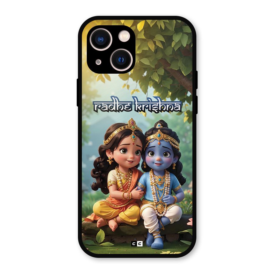 Hare Radhe Krishna Metal Back Case for iPhone 13