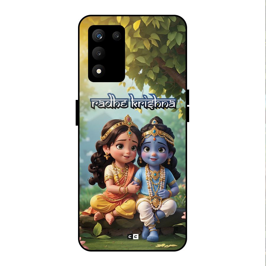 Hare Radhe Krishna Metal Back Case for realme 9 5G SE