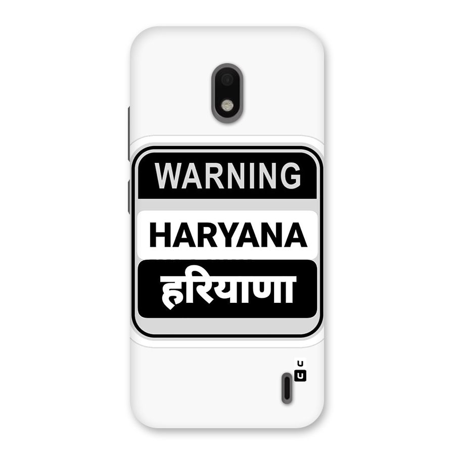 Haryana Warning Back Case for Nokia 2.2