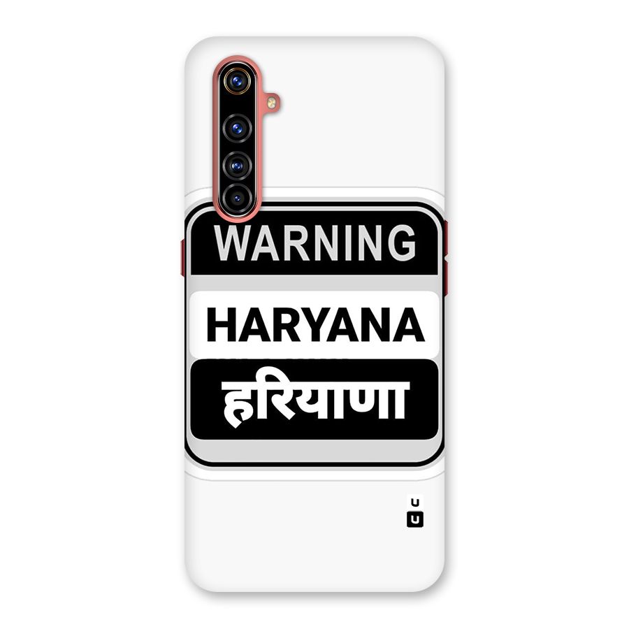 Haryana Warning Back Case for Realme X50 Pro
