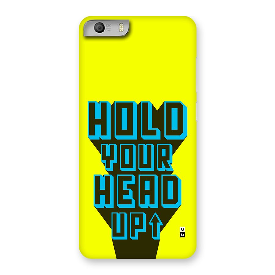 Head Up Back Case for Canvas Knight 2