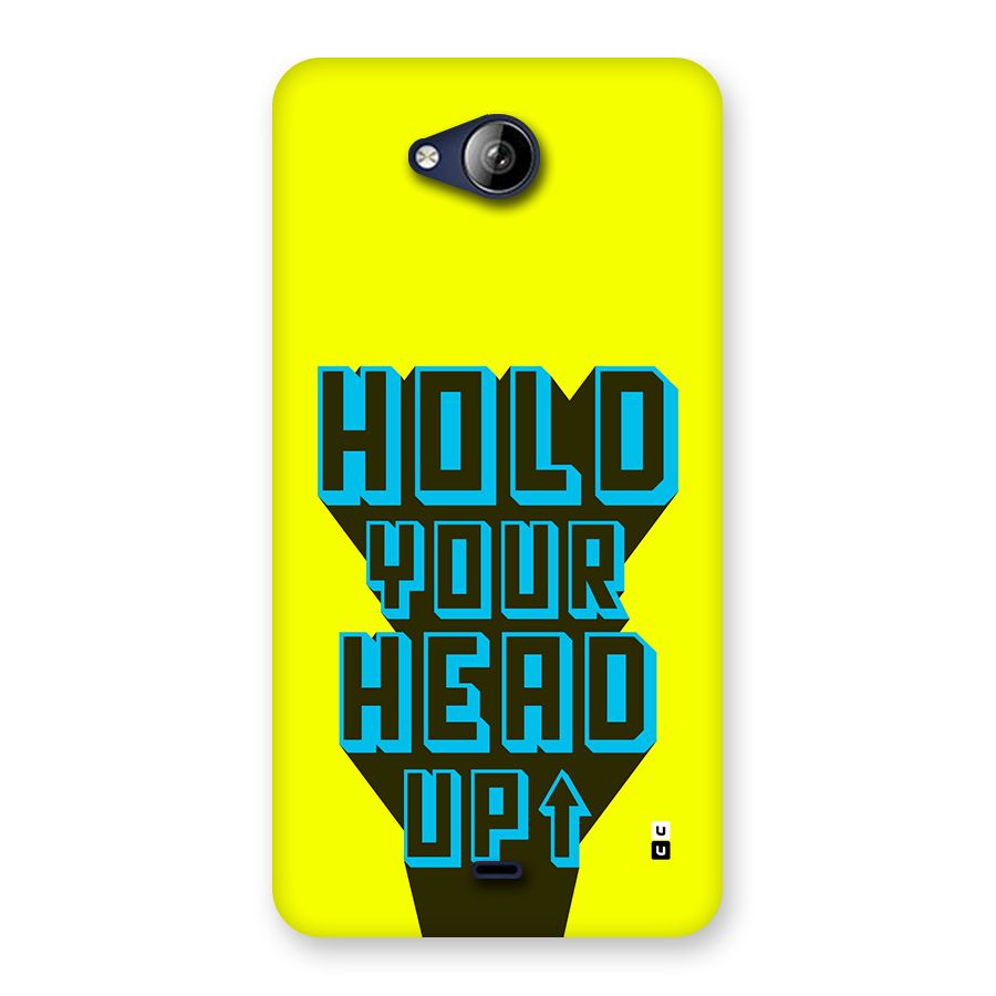 Head Up Back Case for Canvas Play Q355