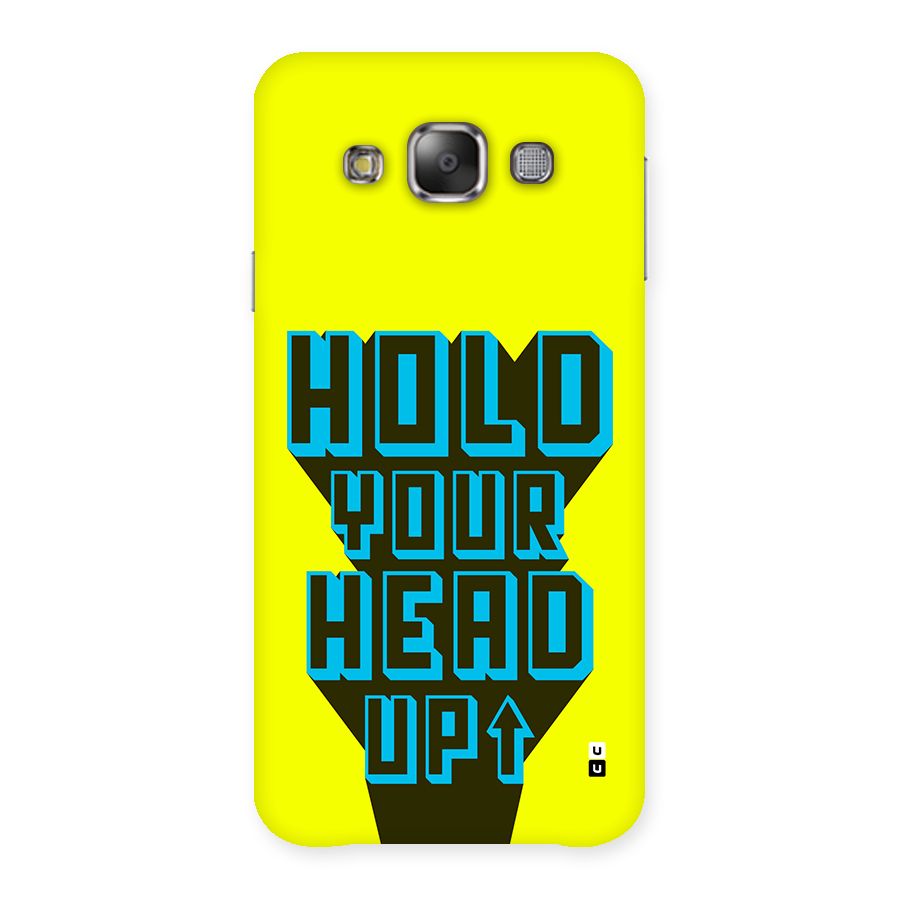 Head Up Back Case for Galaxy E7