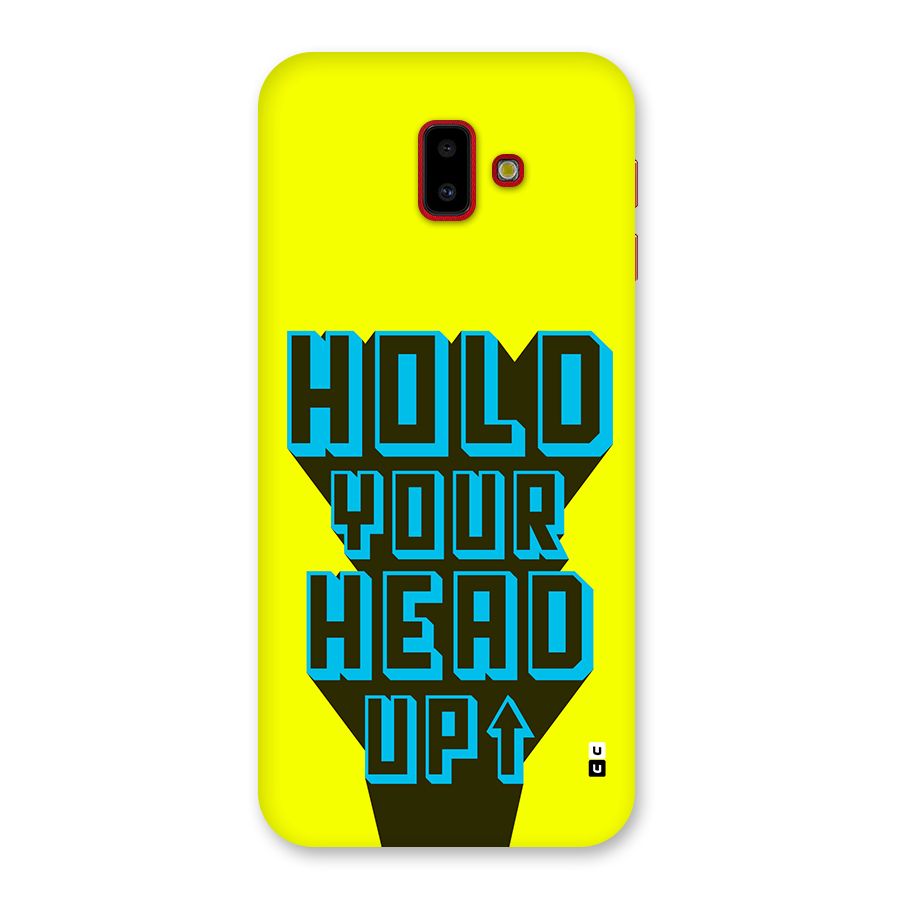 Head Up Back Case for Galaxy J6 Plus