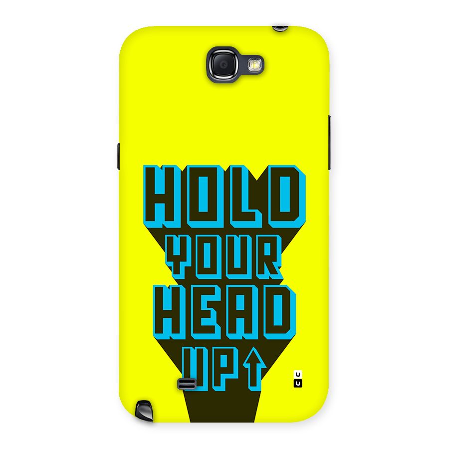 Head Up Back Case for Galaxy Note 2