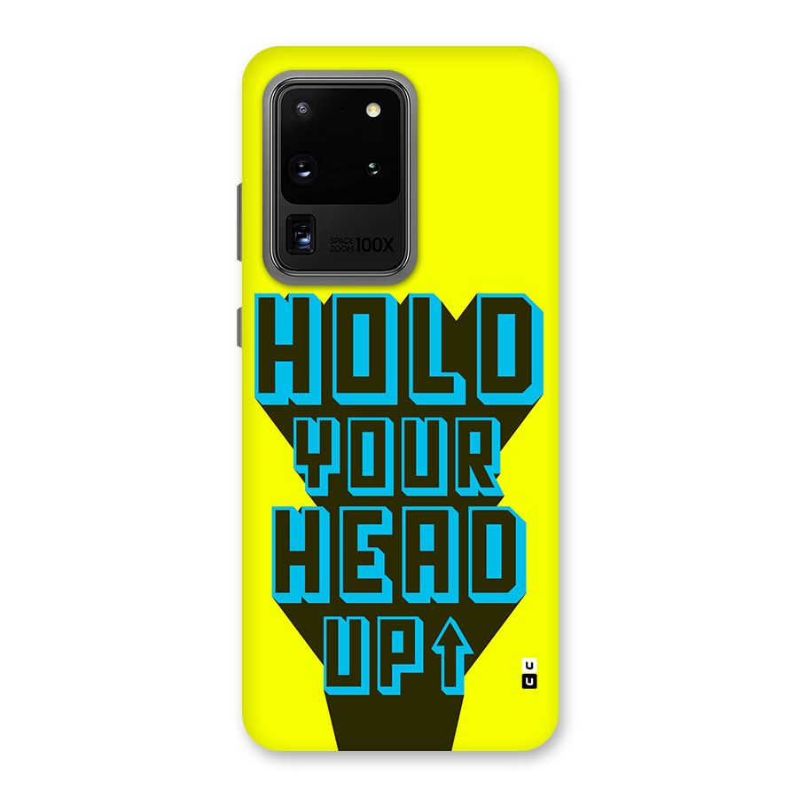 Head Up Back Case for Galaxy S20 Ultra