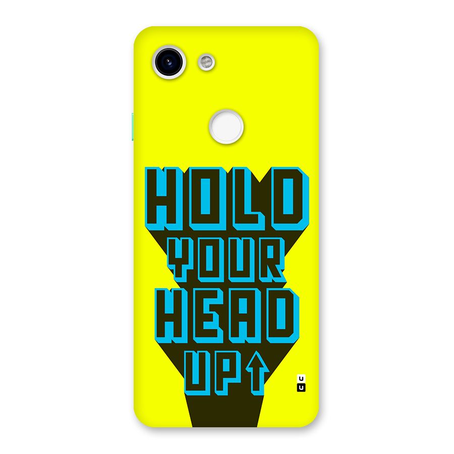 Head Up Back Case for Google Pixel 3