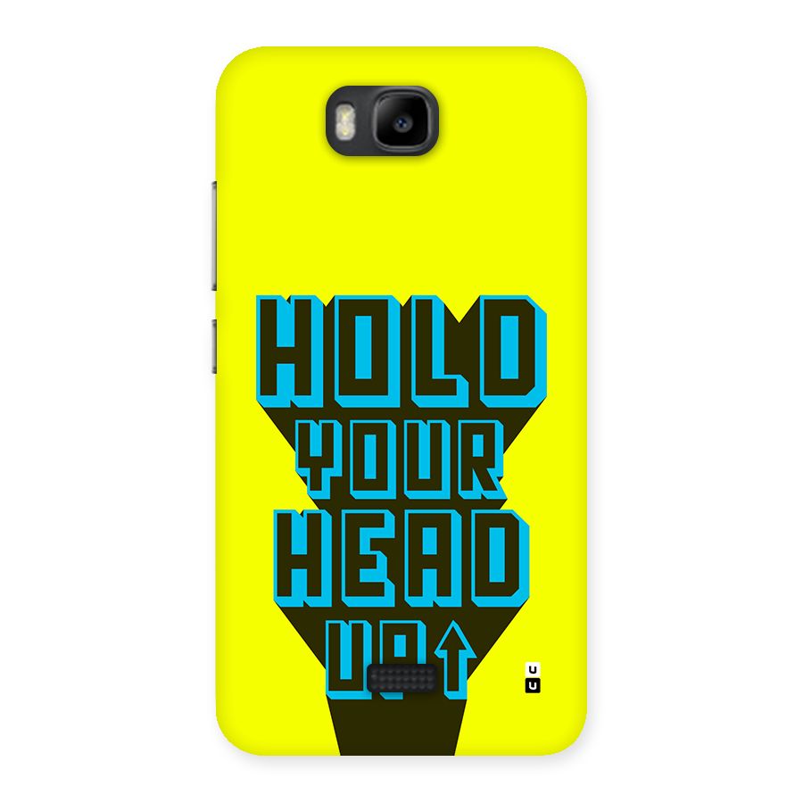 Head Up Back Case for Honor Bee
