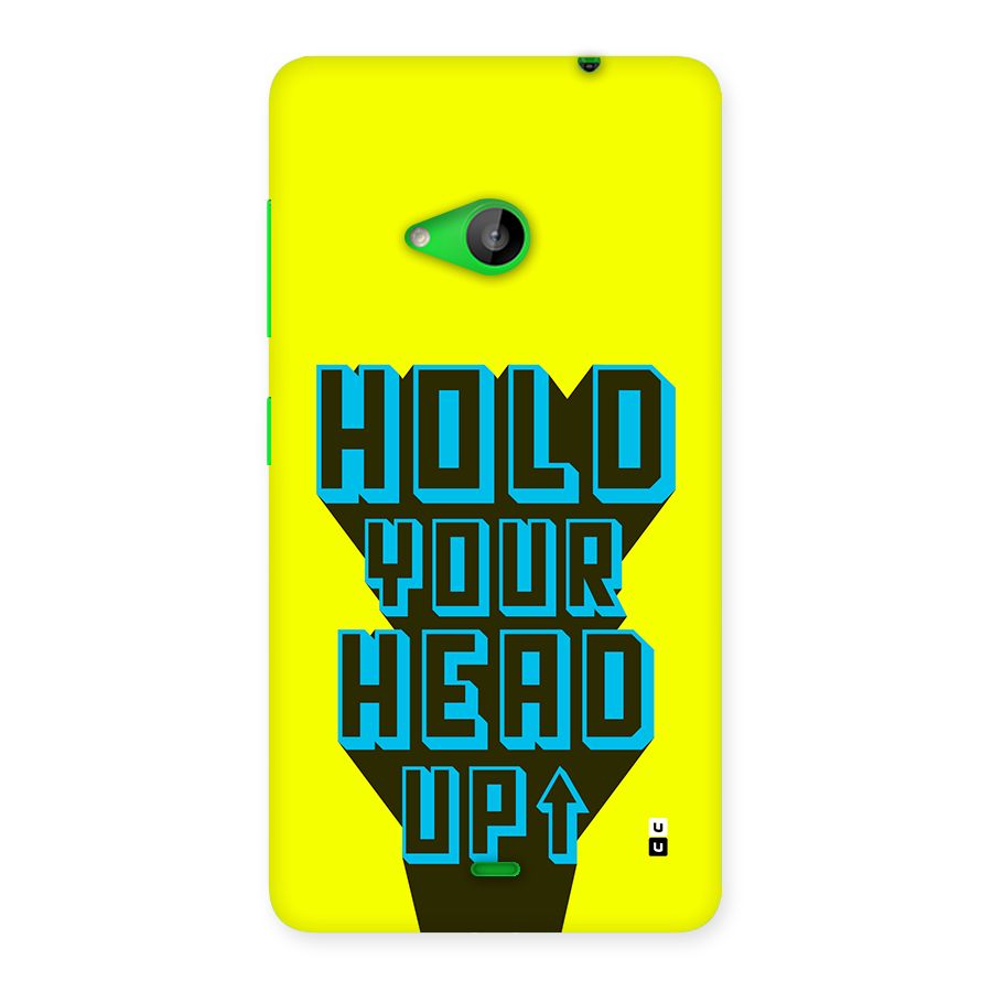 Head Up Back Case for Lumia 535