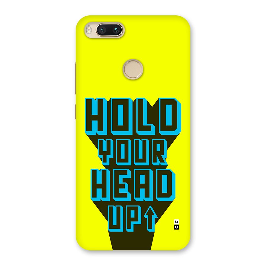 Head Up Back Case for Mi A1
