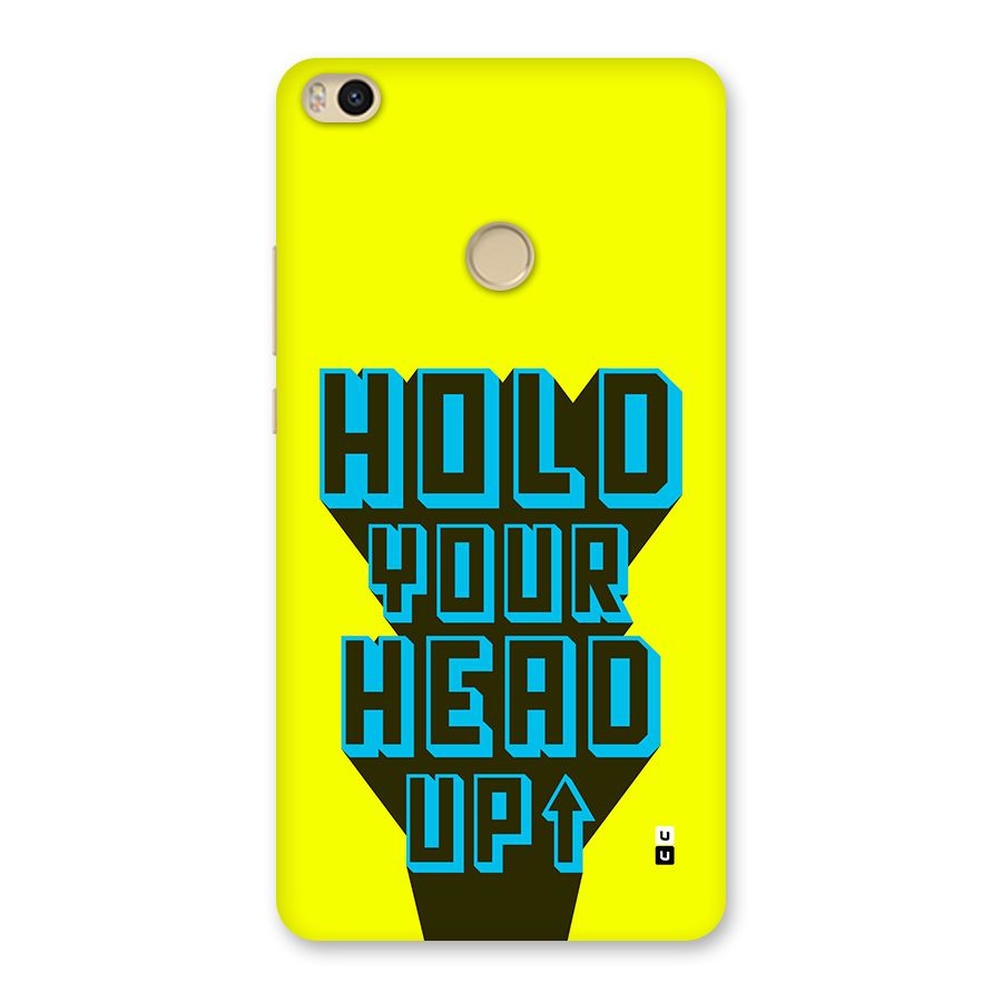 Head Up Back Case for Mi Max 2