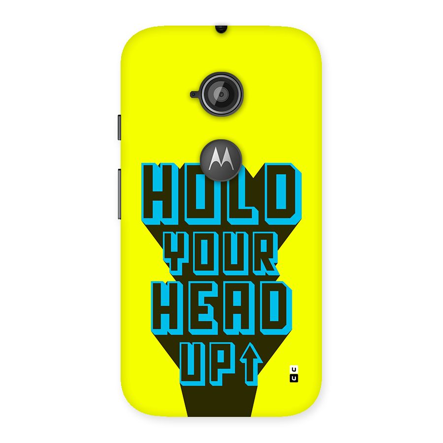 Head Up Back Case for Moto E 2nd Gen