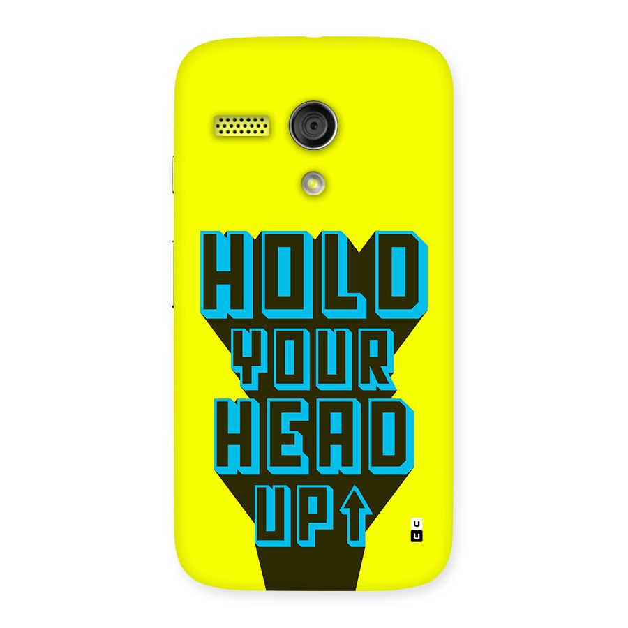 Head Up Back Case for Moto G