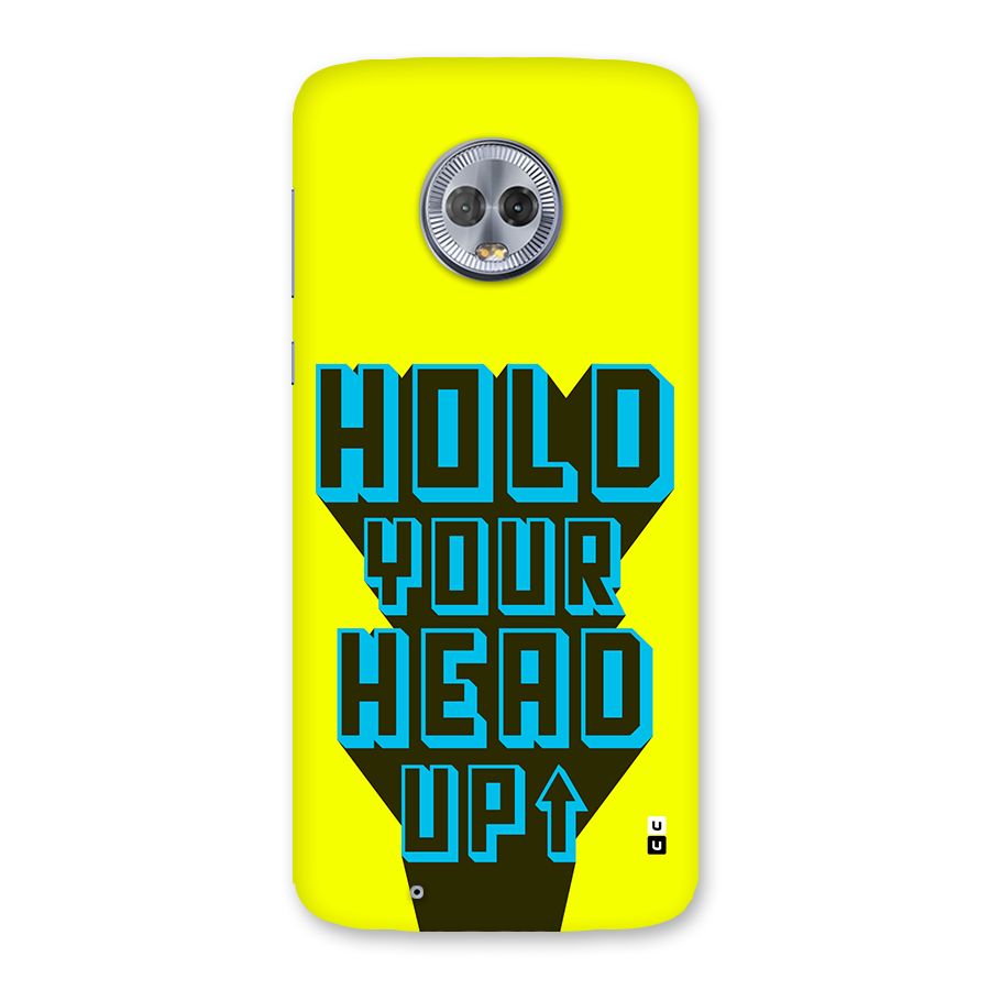 Head Up Back Case for Moto G6