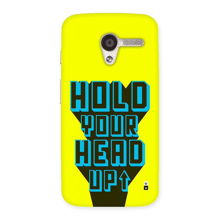 Head Up Back Case for Moto X