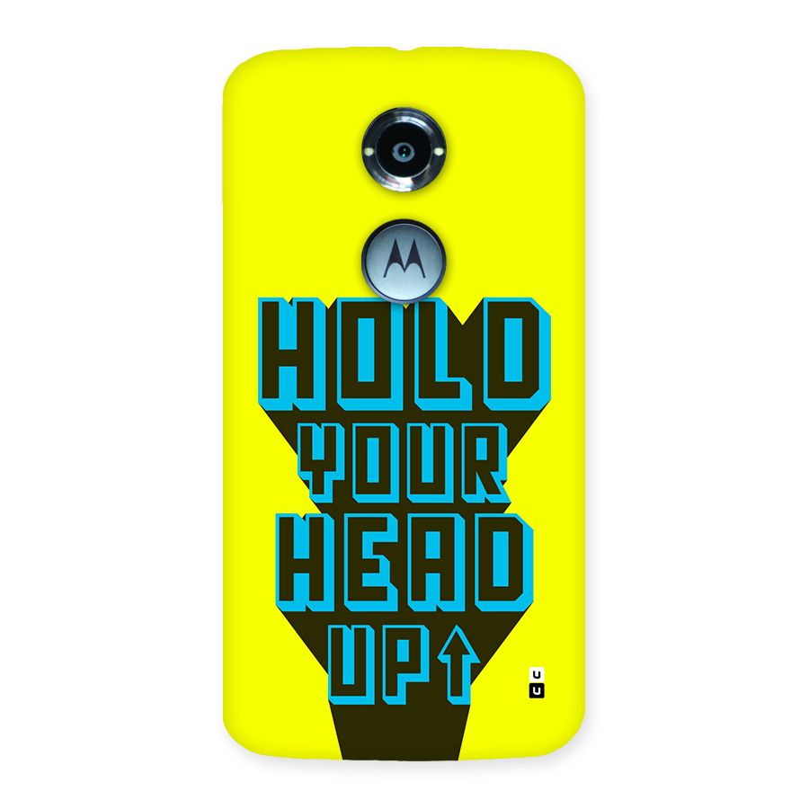 Head Up Back Case for Moto X2