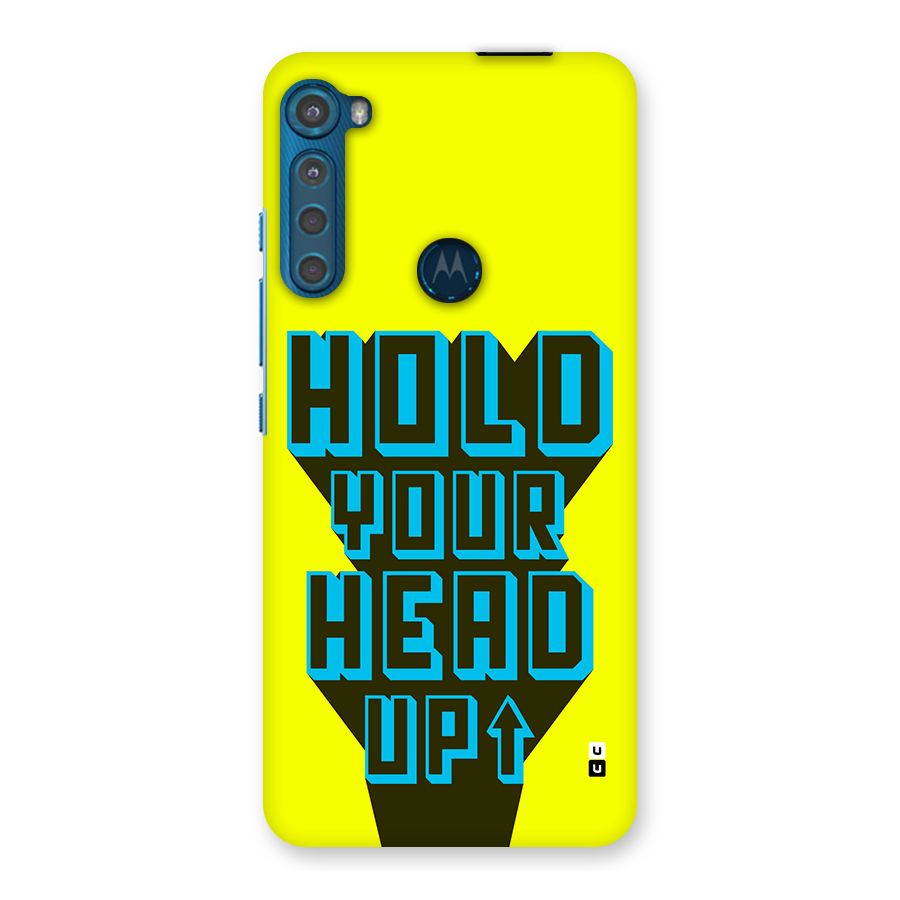 Head Up Back Case for Motorola One Fusion Plus