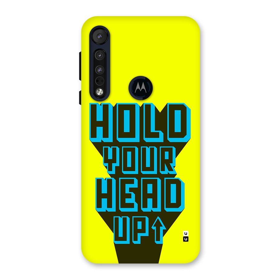Head Up Back Case for Motorola One Macro
