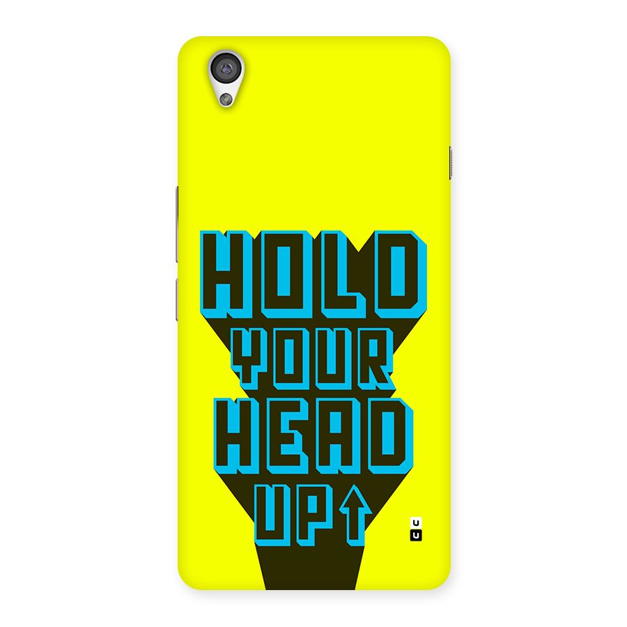 Head Up Back Case for OnePlus X