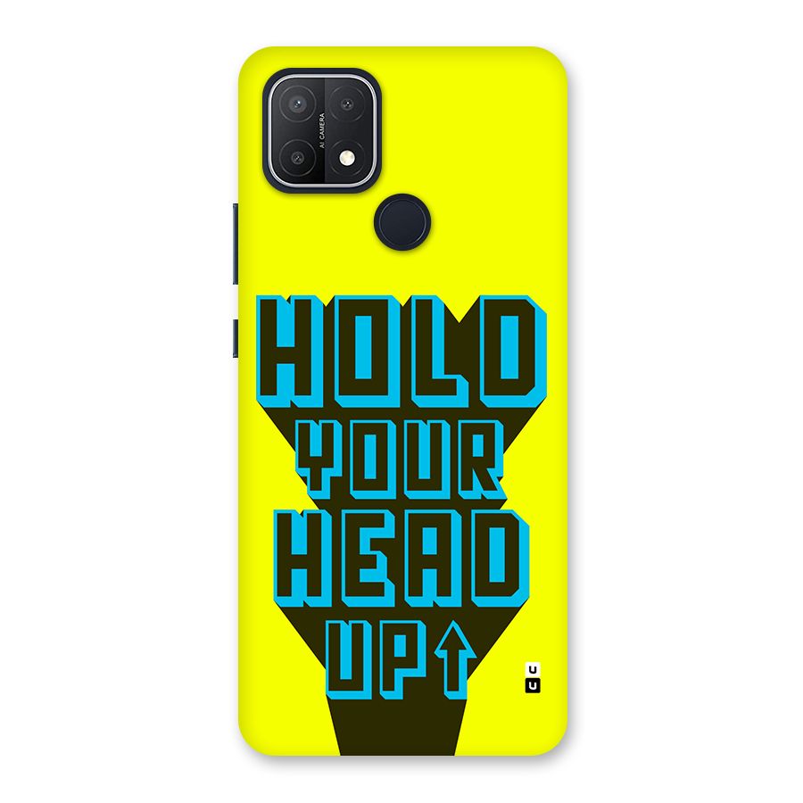 Head Up Back Case for Oppo A15s
