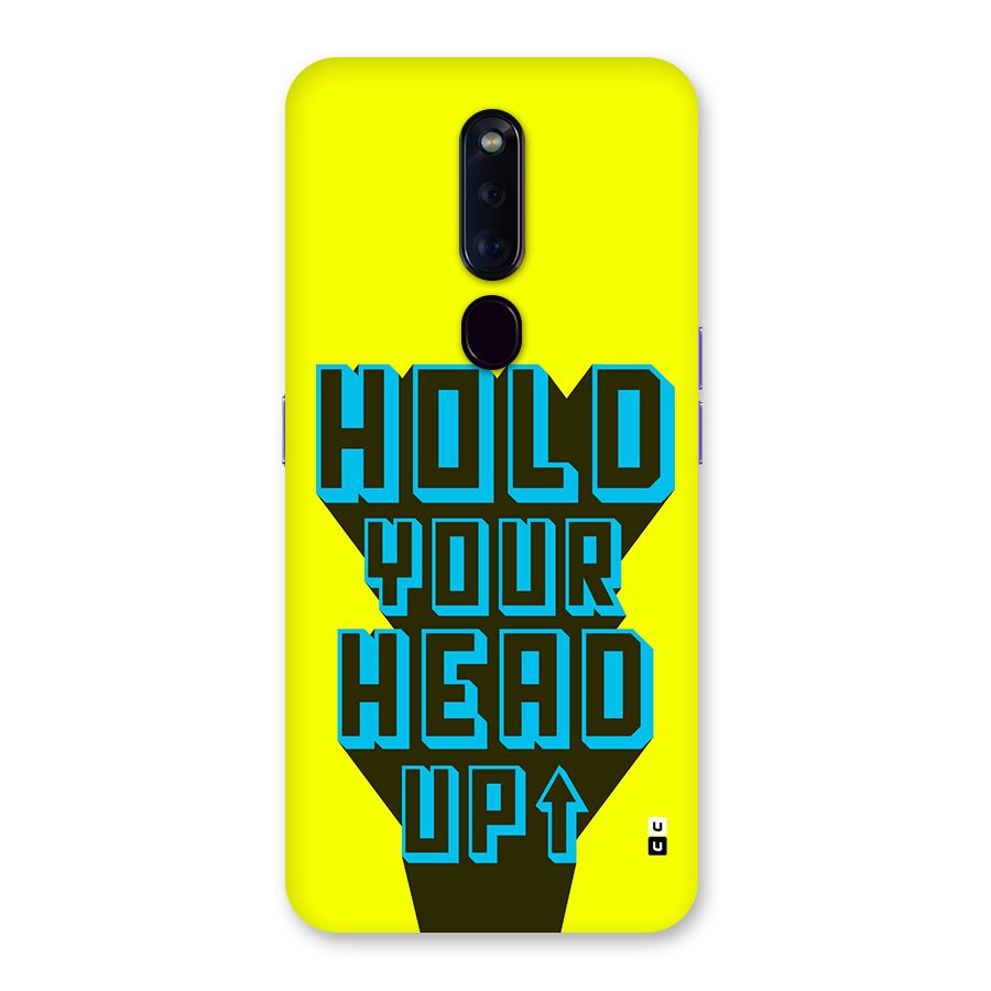 Head Up Back Case for Oppo F11 Pro