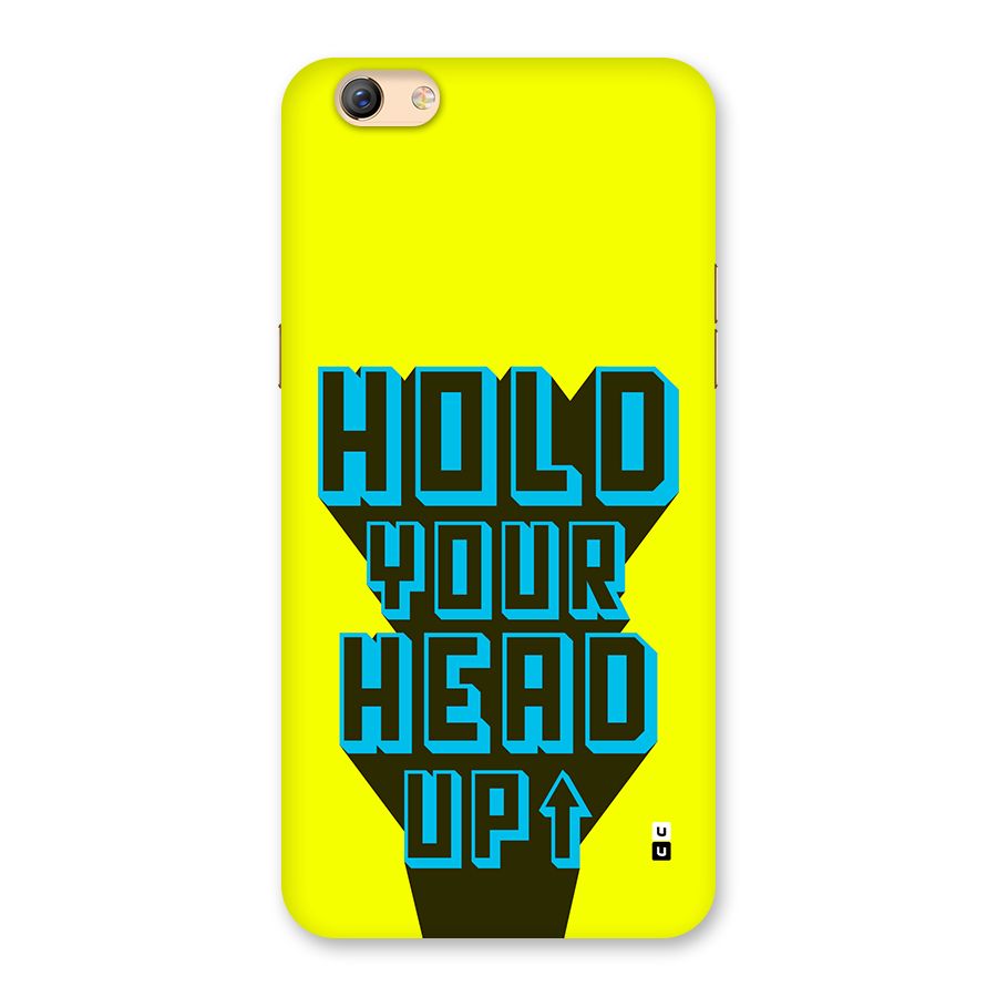 Head Up Back Case for Oppo F3 Plus