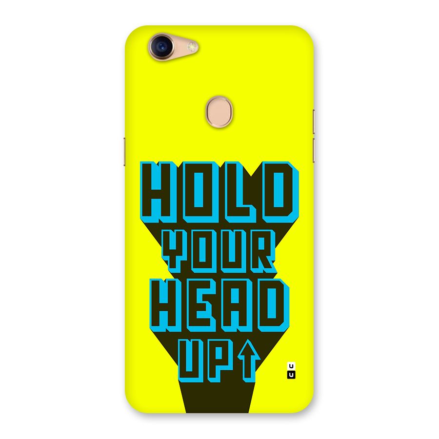 Head Up Back Case for Oppo F5