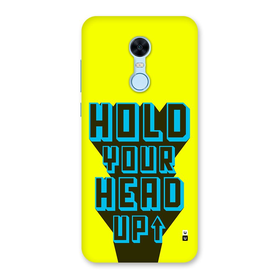 Head Up Back Case for Redmi Note 5