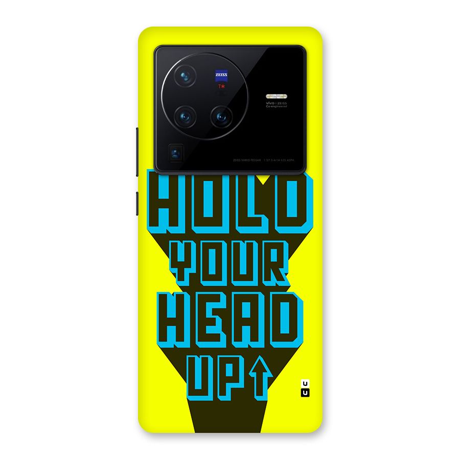 Head Up Back Case for Vivo X80 Pro