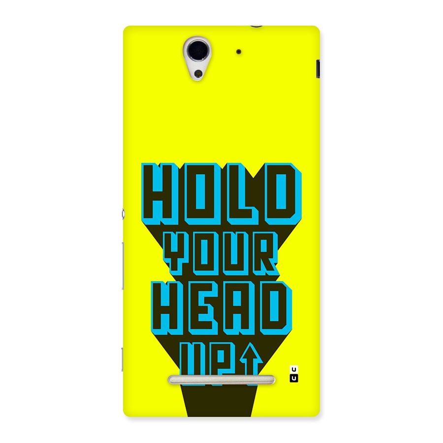 Head Up Back Case for Xperia C3